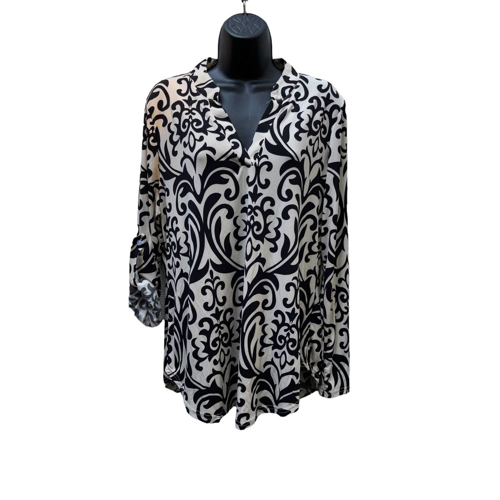 Halife black and white shirt size XLβ